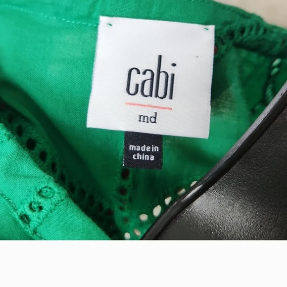 Cabi Gemma cotton sleeveless Top - Picture 2 of 8